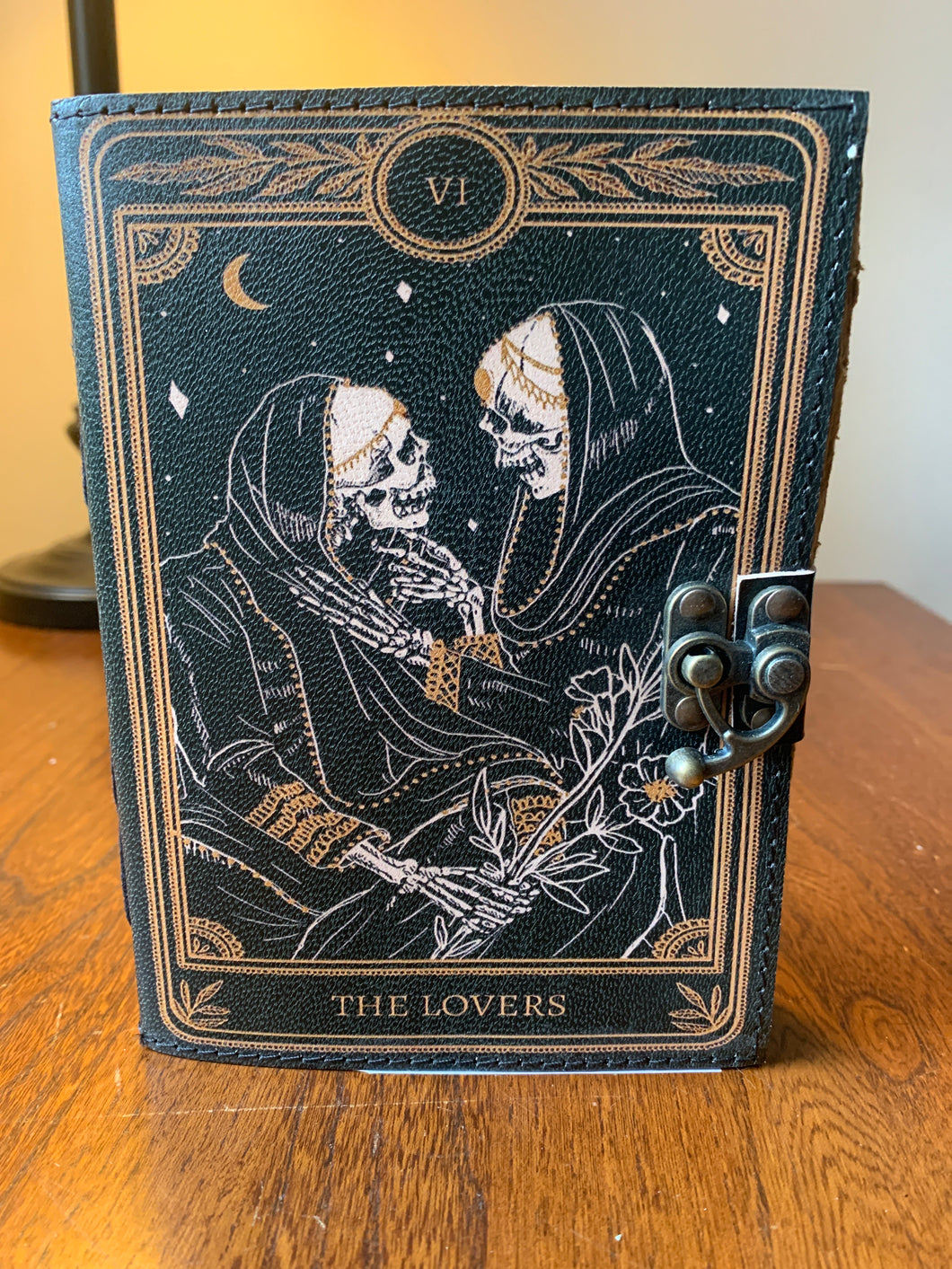 Leather Bound Journal The Lovers