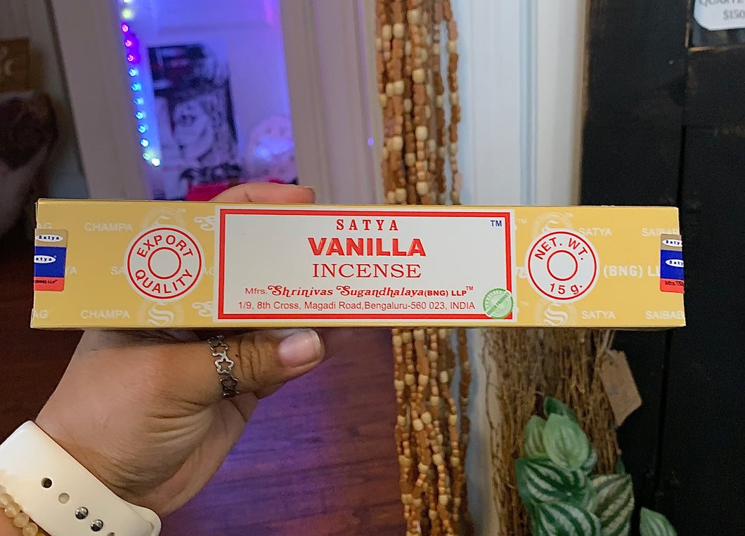 Satya Vanilla Incense