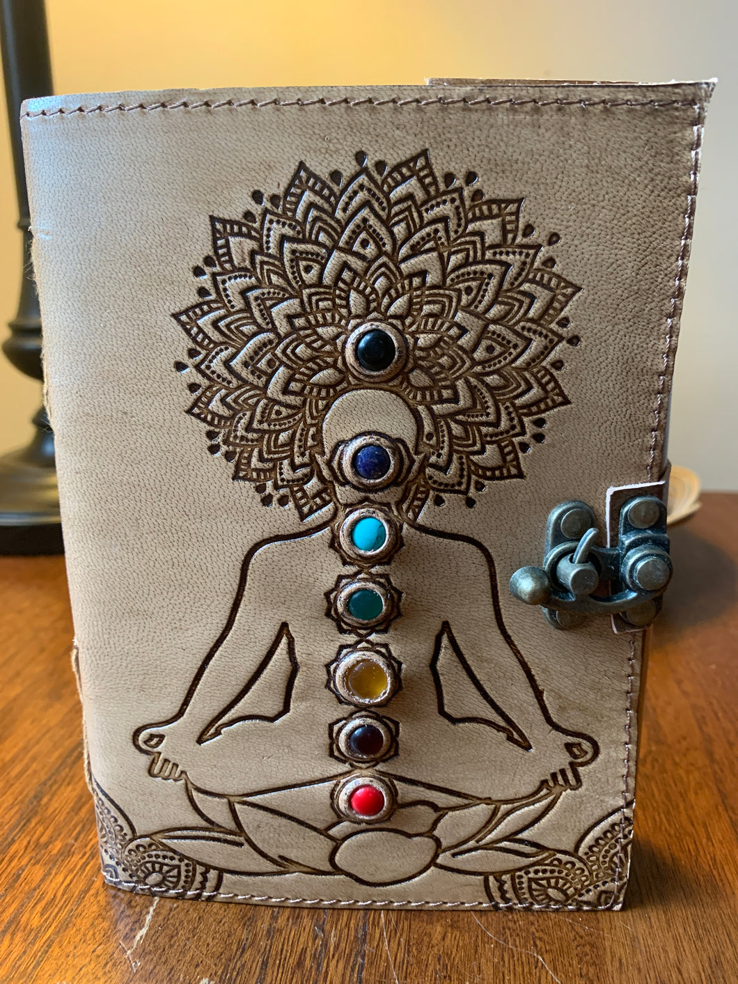 Leather Bound Journal Chakra