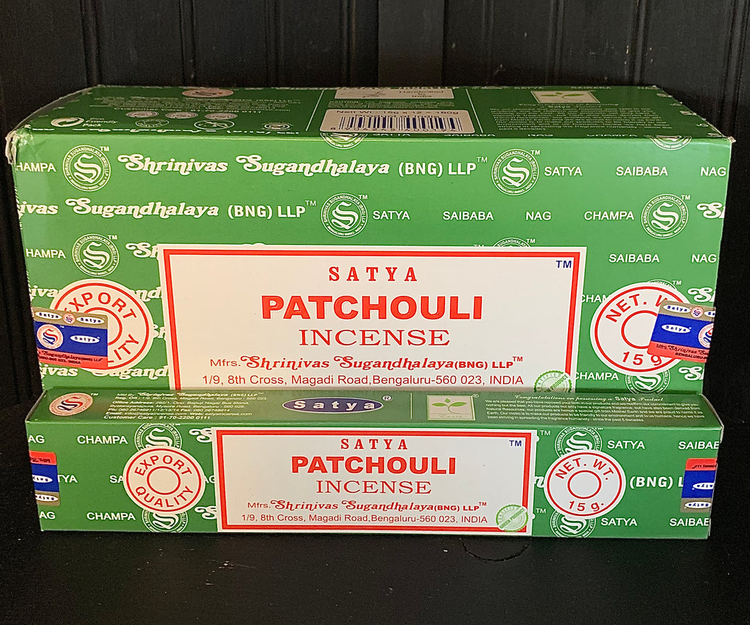 Satya Patchouli Incense