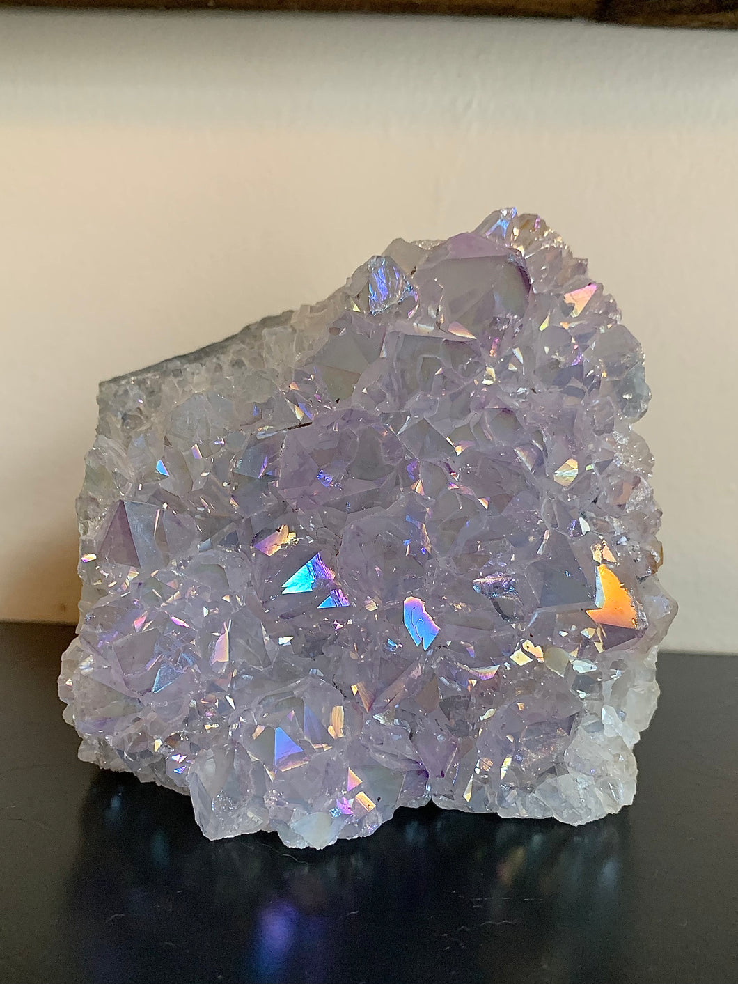 Angel Aura Amethyst Cluster