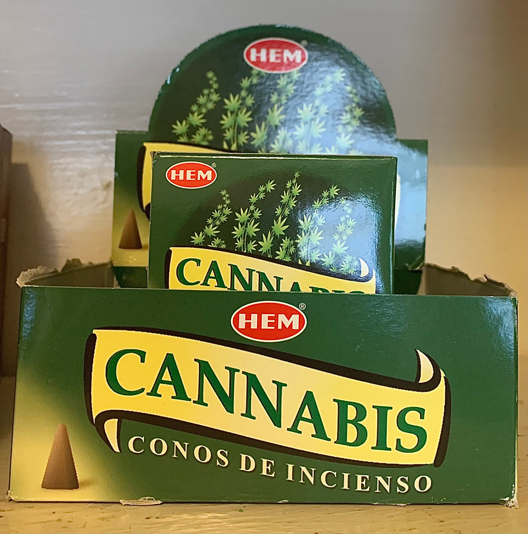 HEM Cannabis Incense Cones