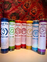 Load image into Gallery viewer, 7” Chakra Candle
