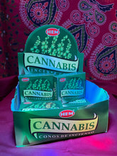 Load image into Gallery viewer, Cannabis Incense Cones
