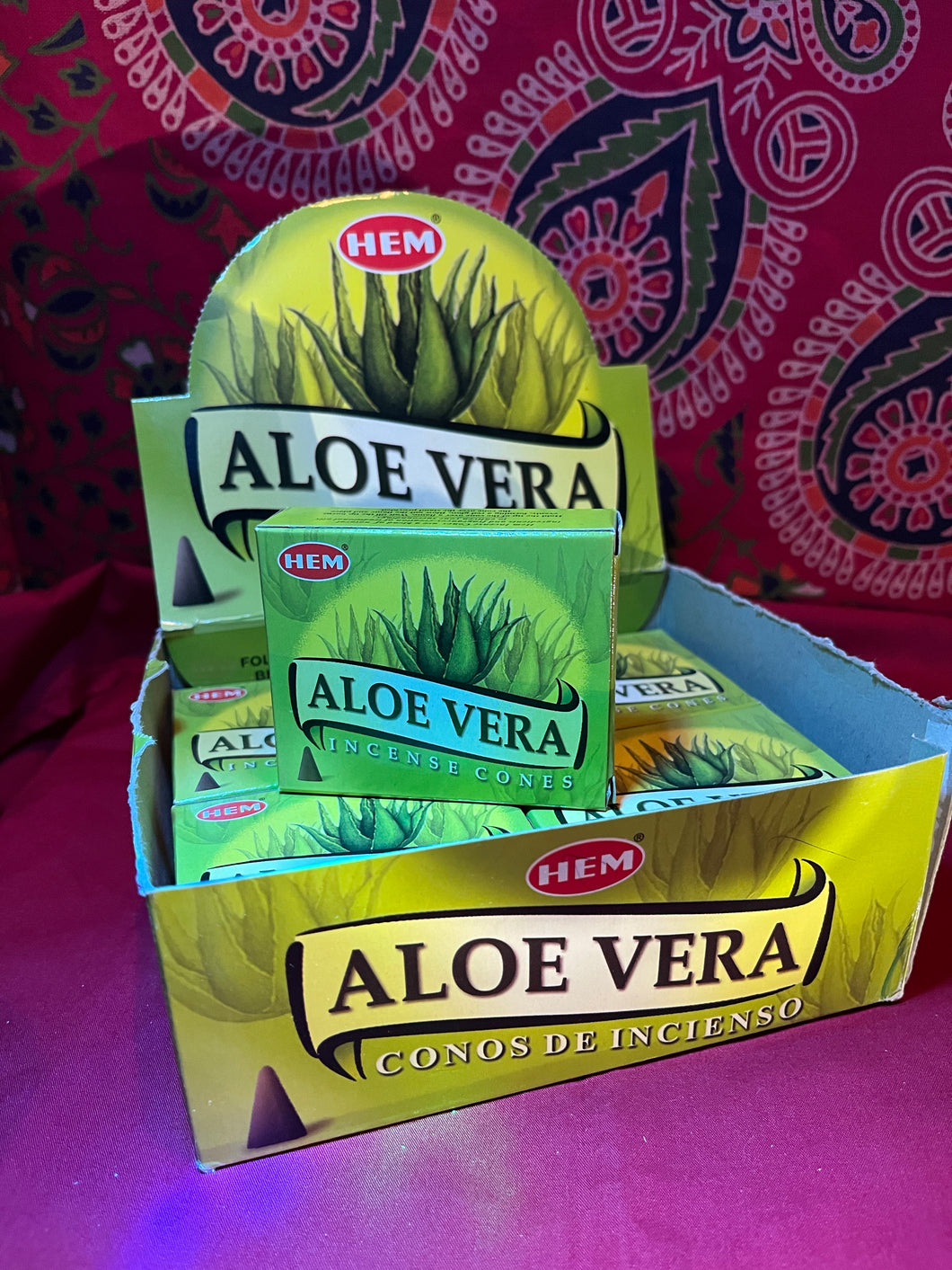 Aloe Vera Incense Cones