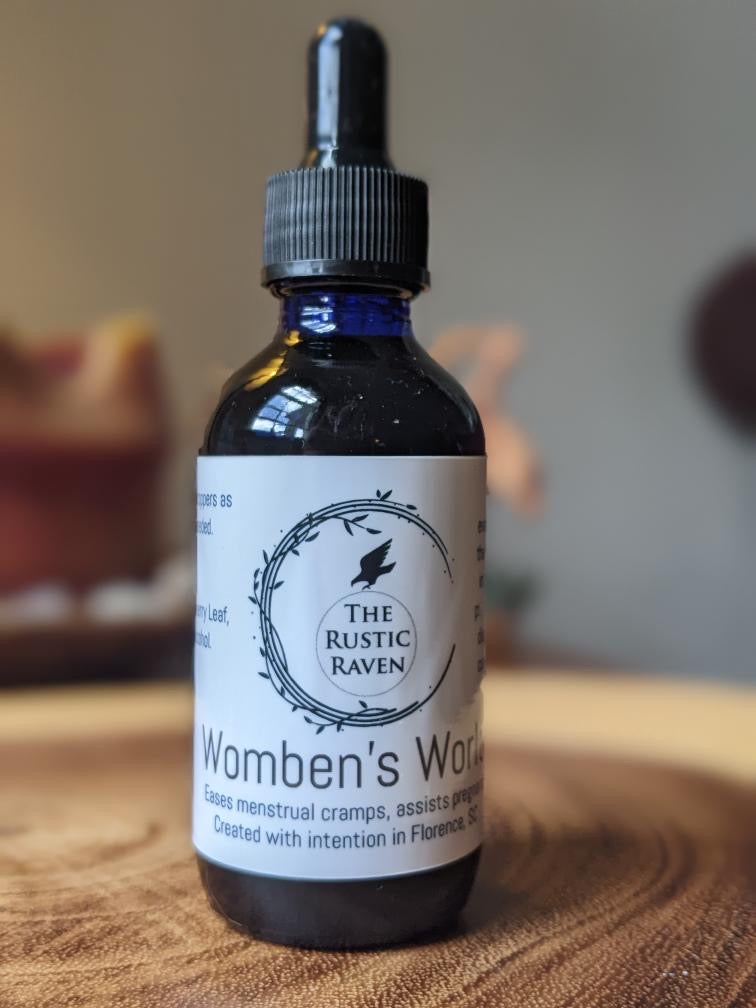 Womben's World Tincture – The Rustic Raven Crystal & Gift Shoppe